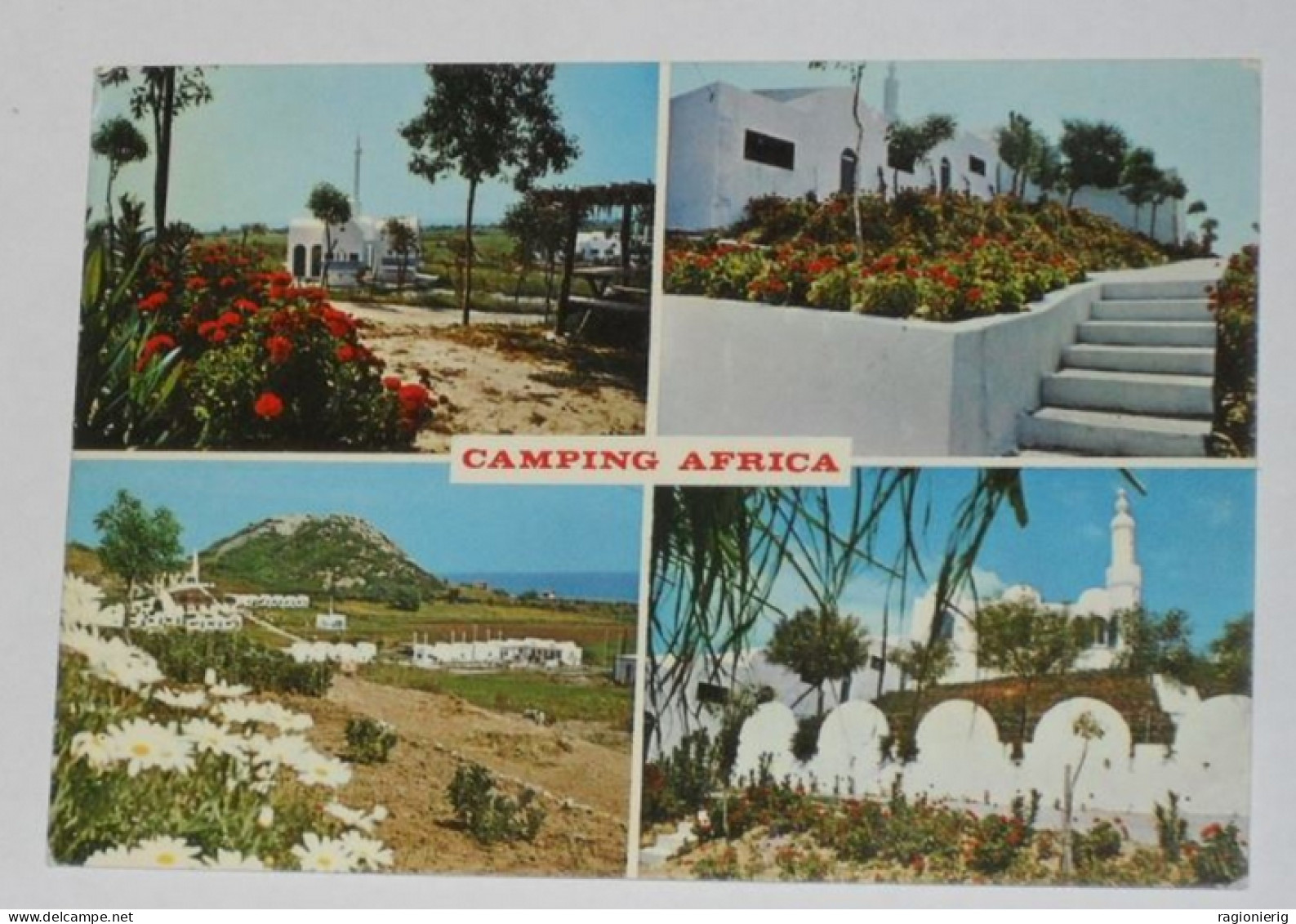 REGGIO CALABRIA - Brancaleone - Campeggio Camping Africa - 4 Vedute - 1975 - Reggio Calabria