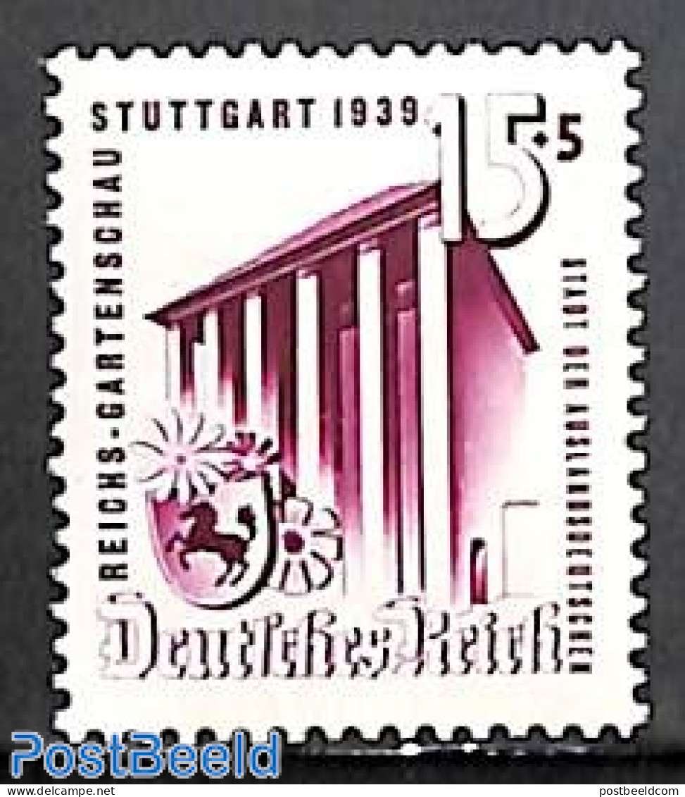 Germany, Empire 1939 15+5pf, Stamp Out Of Set, Mint NH - Unused Stamps