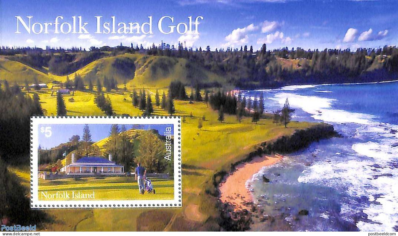 Norfolk Island 2018 Golf Sport S/s, Mint NH, Sport - Golf - Golf