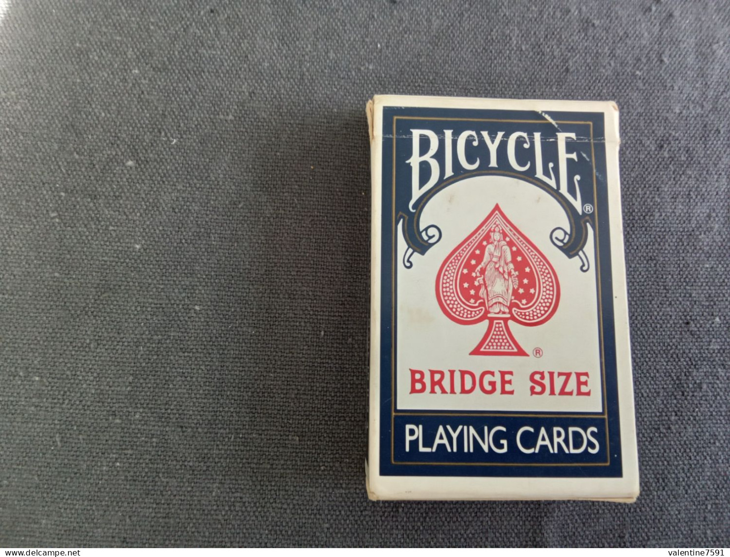 Jeu De 54  Cartes "  BICYCLE  BLEU  "   Américain  -   Bon état     Net  6 - Speelkaarten