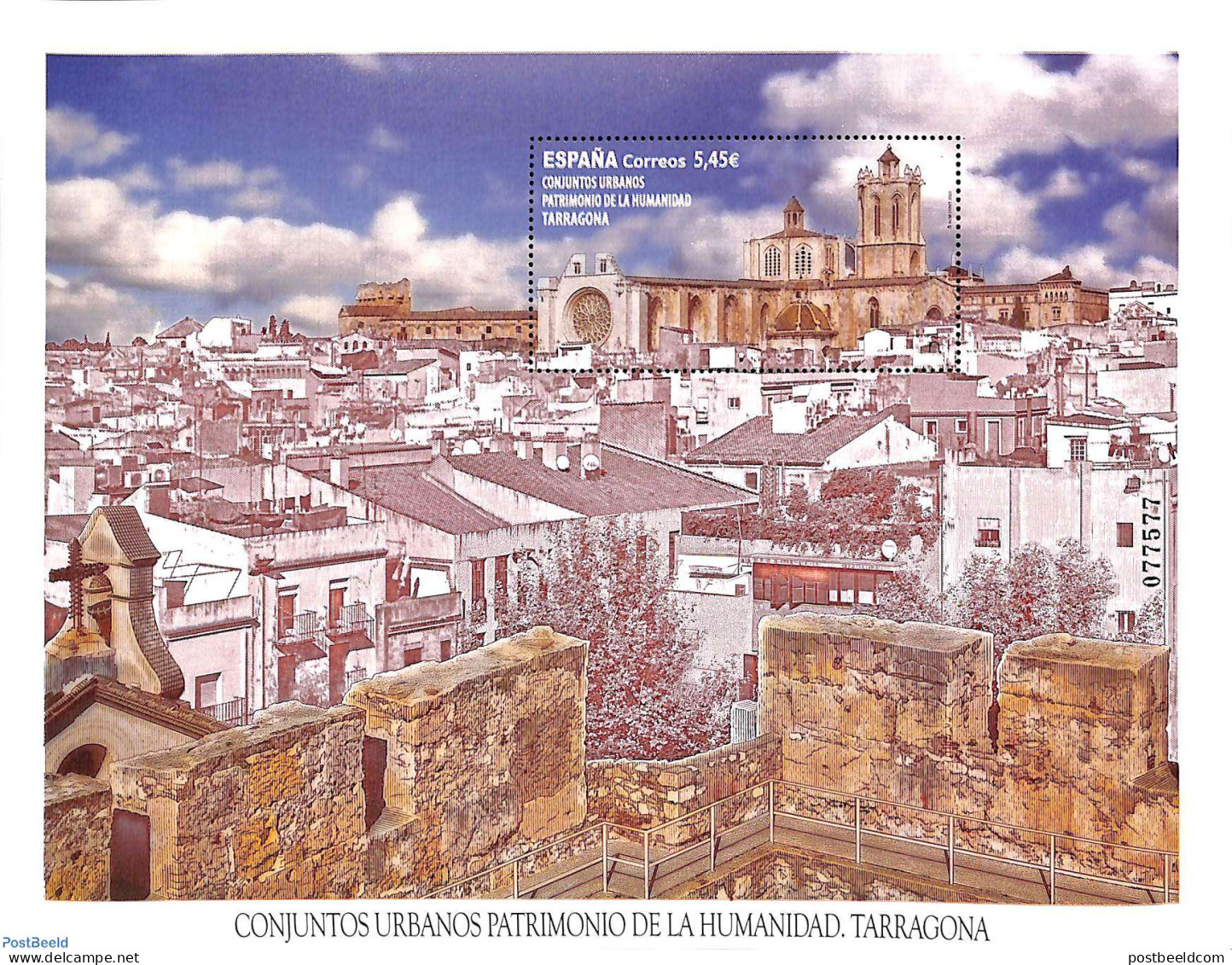 Spain 2020 World Heritage, Tarragona S/s, Mint NH, History - World Heritage - Nuovi