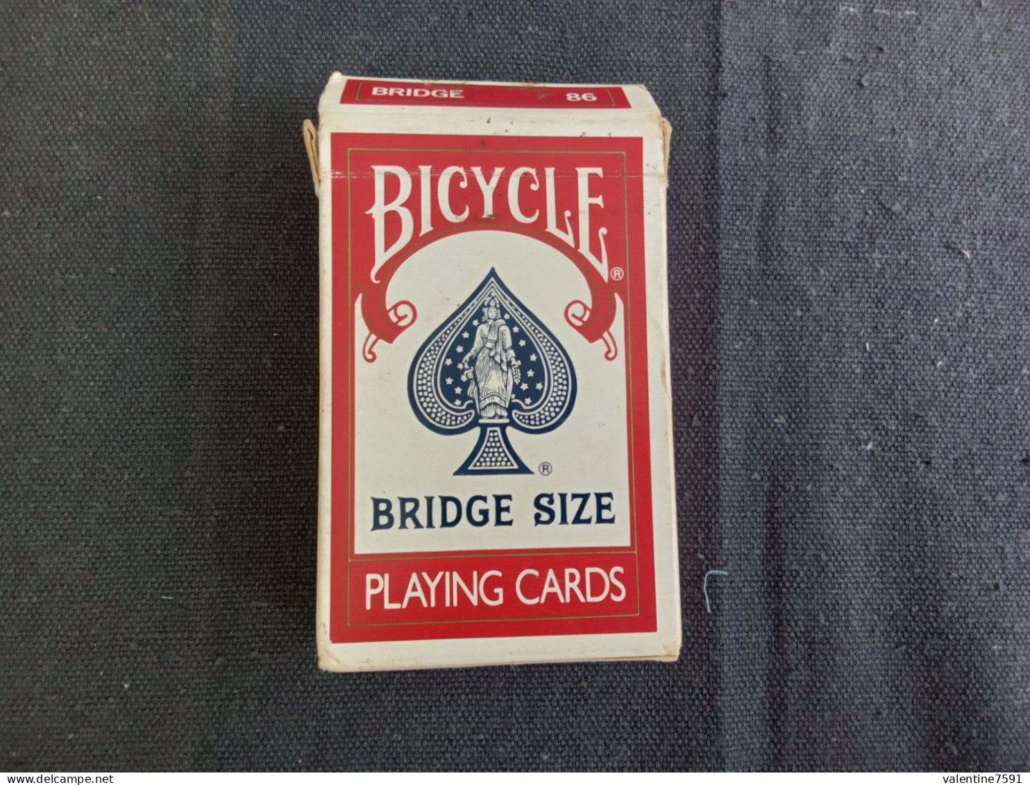 Jeu De 54  Cartes "  BICYCLE  ROUGE  "   Américain  -   Bon état     Net  6 - Speelkaarten