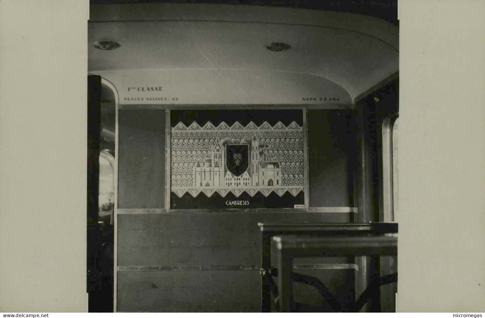 T.A.R. "Cambresis", RZ 306, 1° Cl. Et Buffet.  - Cliché Alf. M. Eychenne, 23 ùai 1937 - Eisenbahnen