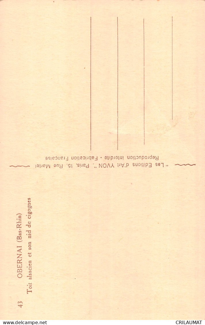 67-OBERNAI-N°T5108-H/0199 - Obernai
