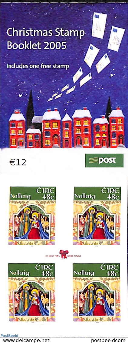 Ireland 2005 Christmas Booklet, Mint NH - Unused Stamps