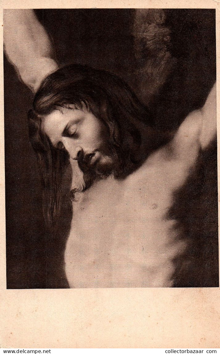 Jesus  Russia OVA GRANBERG Tarjeta Postal Crucifixión De Cristo Rubens. En La Croix. - Jesus