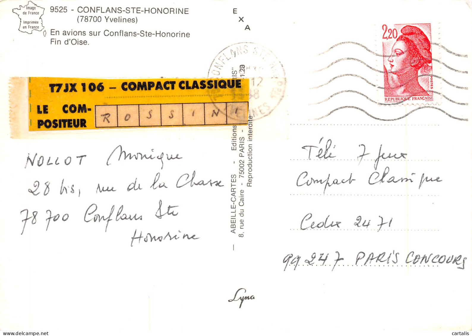 78-CONFLANS SAINTE HONORINE-N°C4083-C/0209 - Conflans Saint Honorine