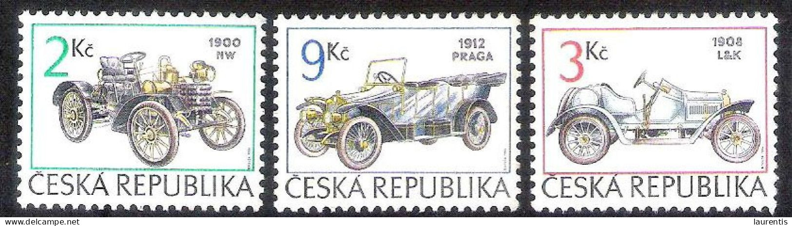628  Cars - Voitures - Chequia Yv 52-54 - No Gum - Free Shipping (see Description) - 1,50 - Coches