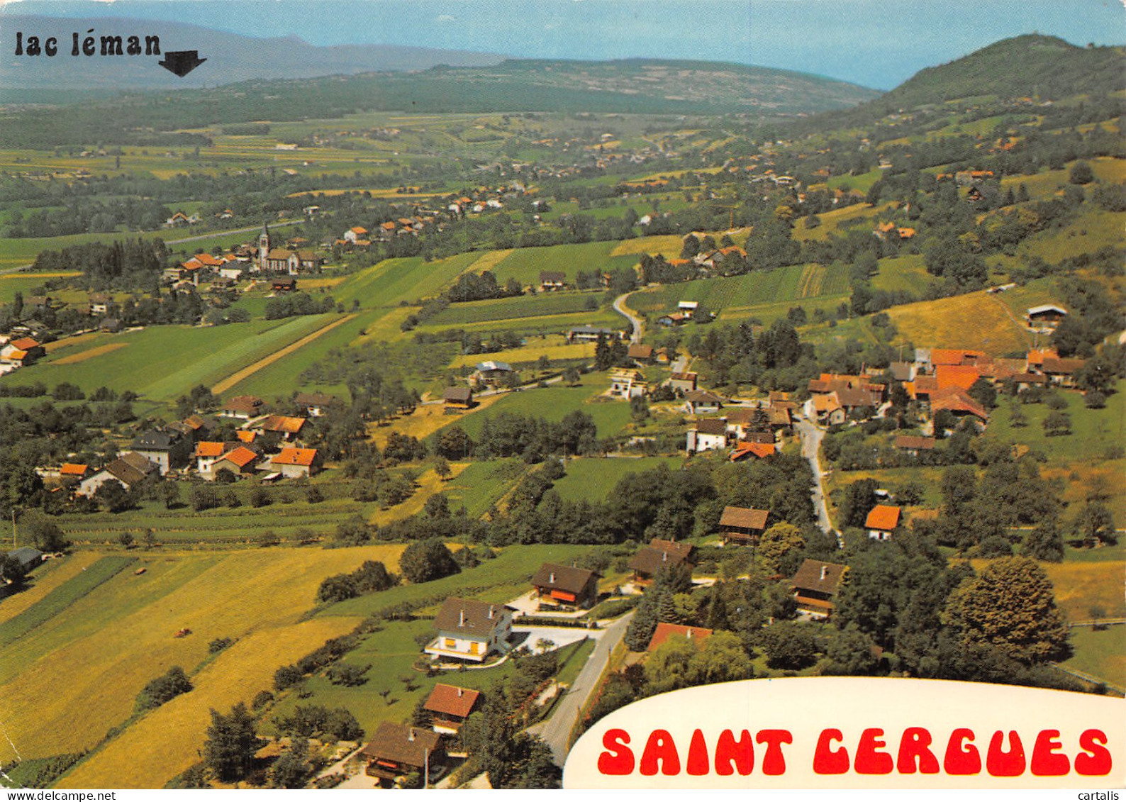 74-SAINT CERGUES-N°C4083-A/0219 - Saint-Cergues