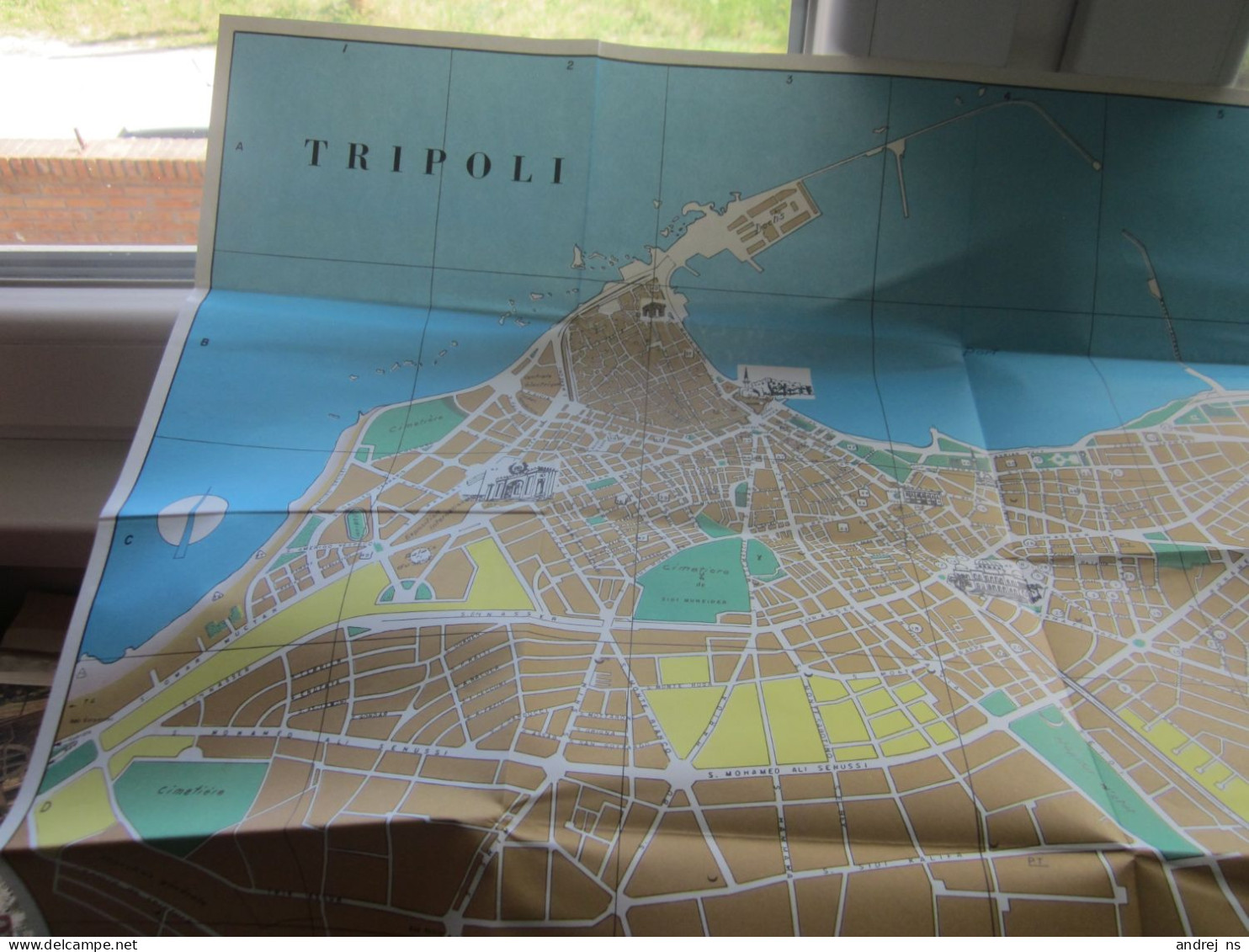 Tripoli  plan de la ville