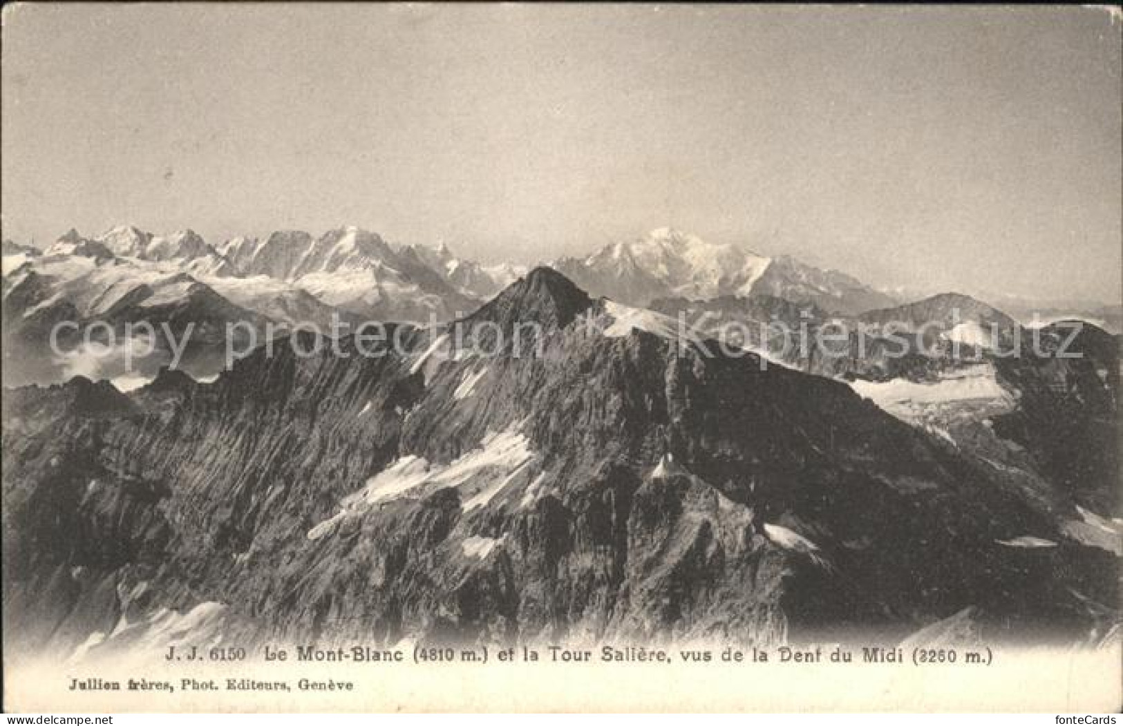 11761948 Mont Blanc De Cheilon Tour Saliere Dent Du Midi Mont Blanc De Cheilon - Otros & Sin Clasificación