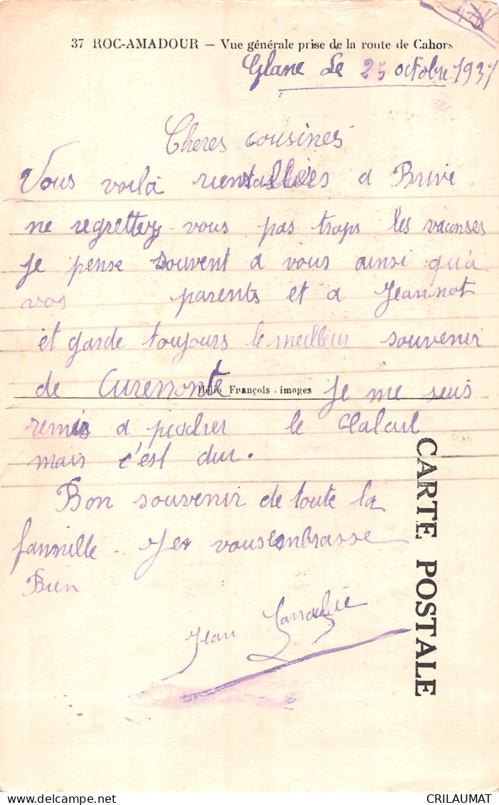 46-ROCAMADOUR-N°T5109-F/0003 - Rocamadour
