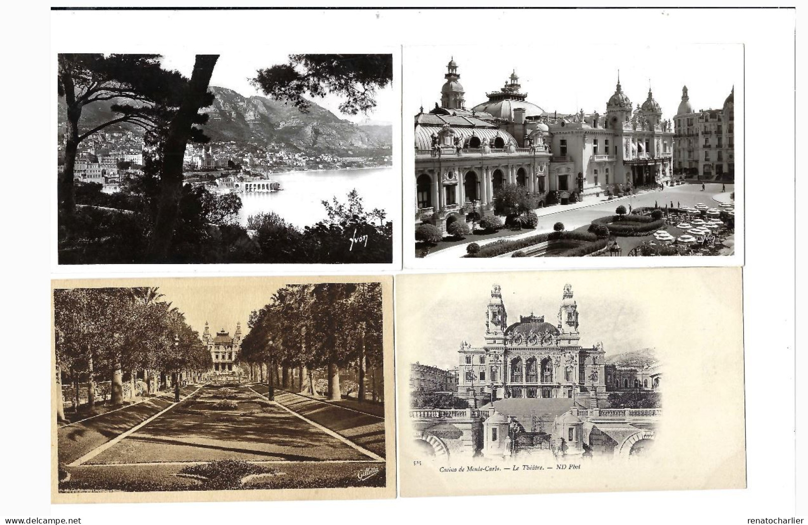 Lot De 8 Cartes Postales"Monaco". - Colecciones & Lotes