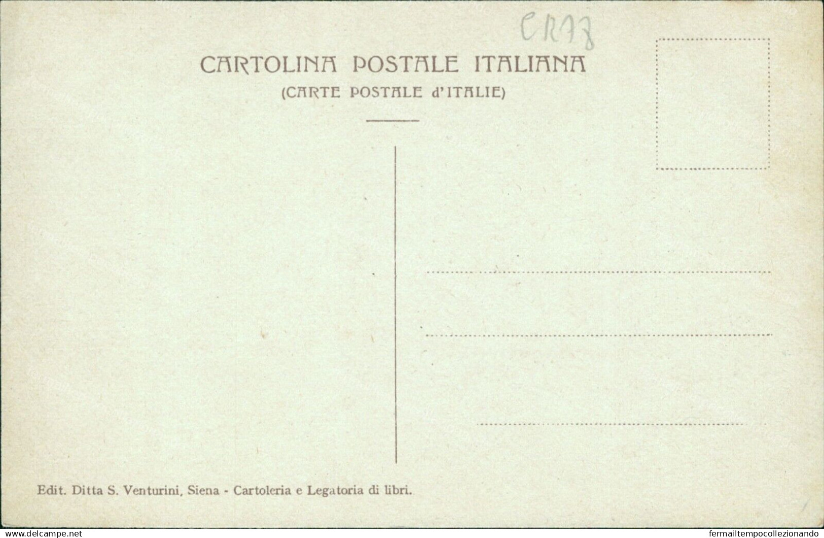 Cr78  Cartolina I 17 Paggi Delle Storiche Contrade Di Siena Montone - Siena