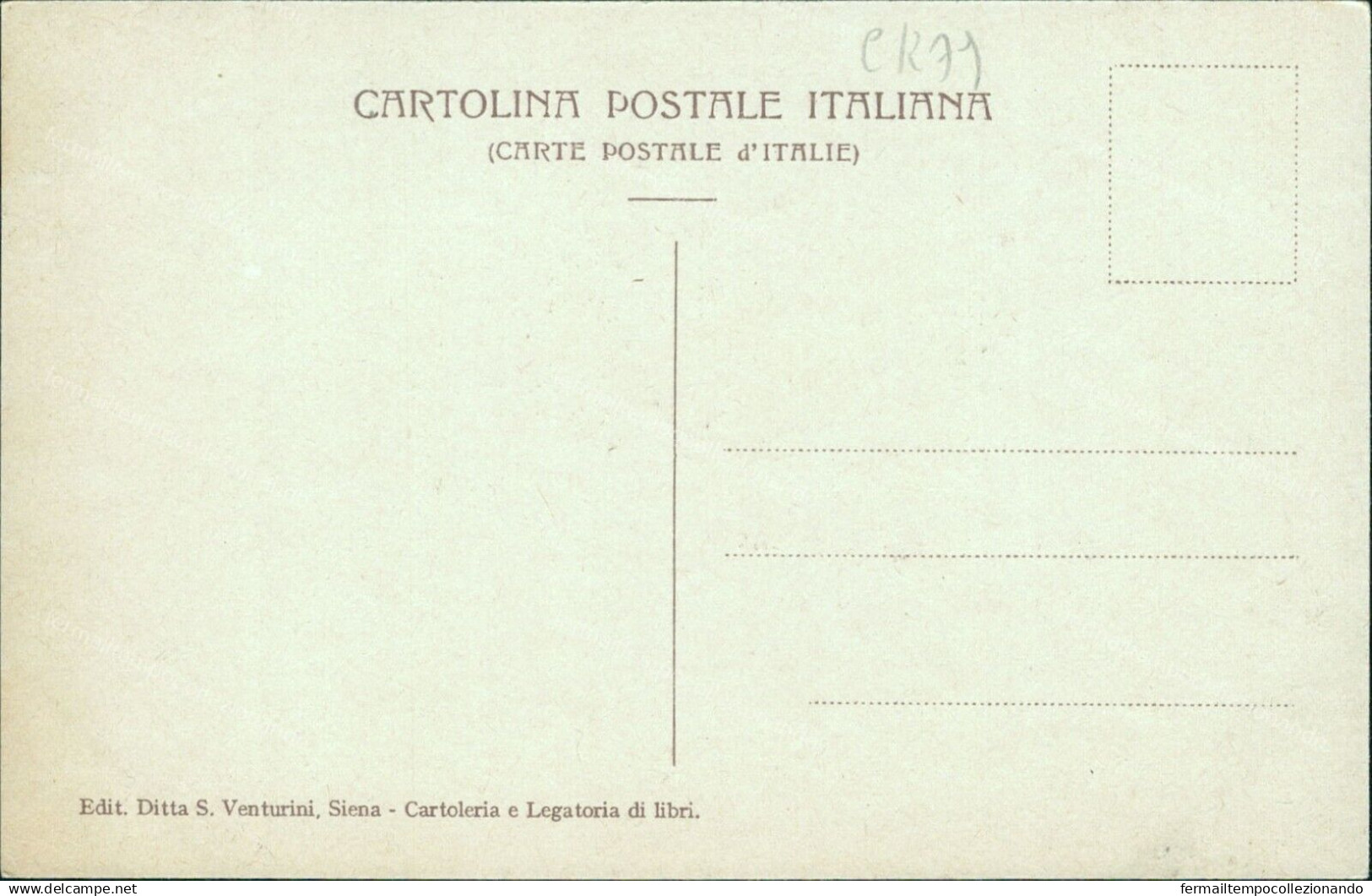Cr79  Cartolina I 17 Paggi Delle Storiche Contrade Di Siena Istrice - Siena