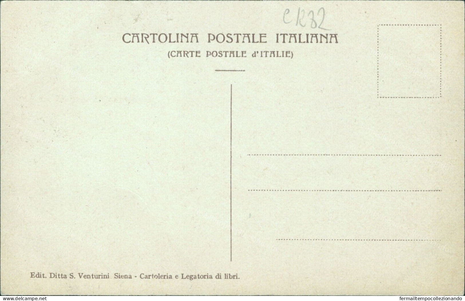 Cr82  Cartolina I 17 Paggi Delle Storiche Contrade Di Siena Pantera - Siena