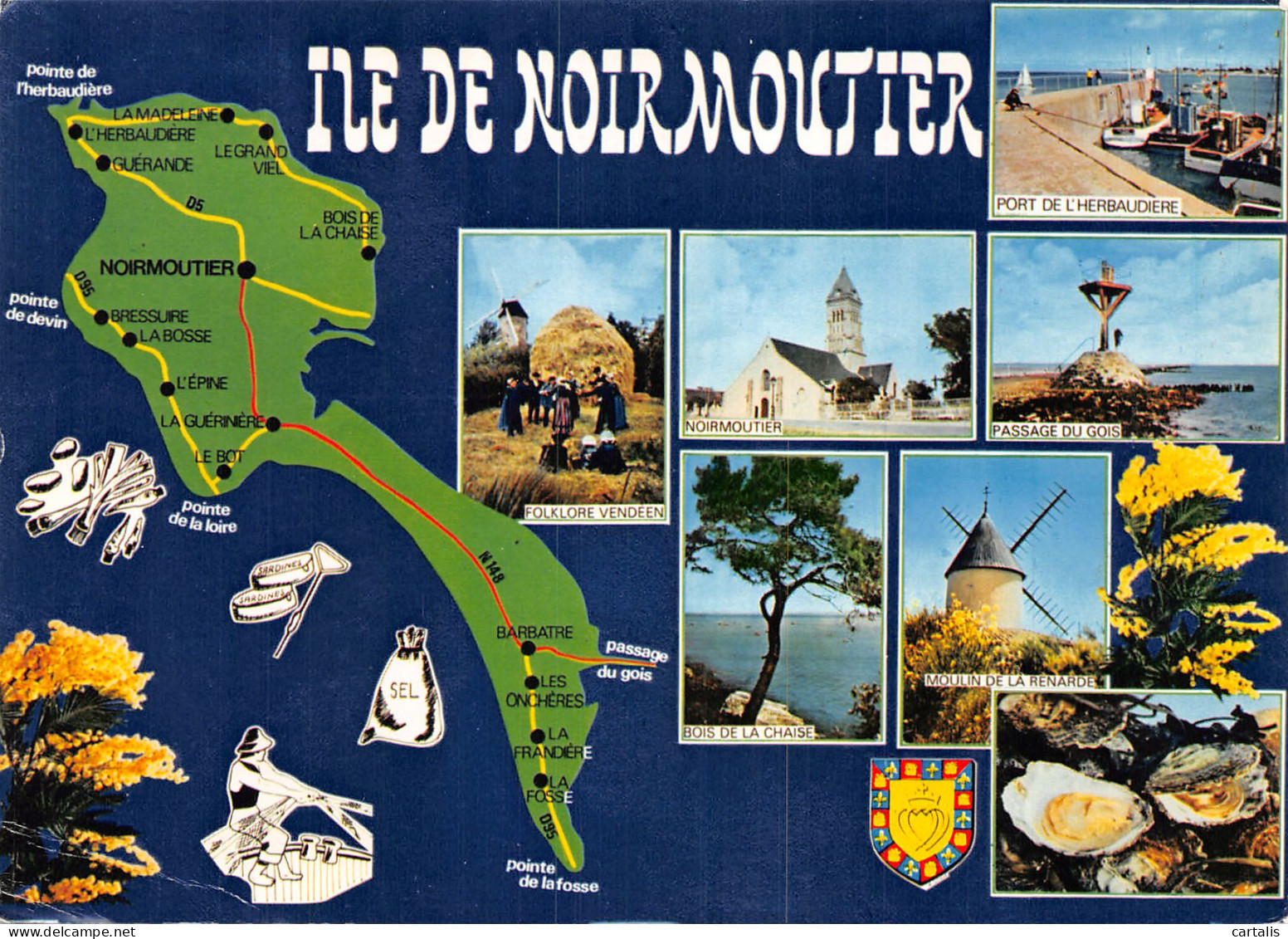 85-ILE DE NOIRMOUTIER-N°C4084-B/0331 - Ile De Noirmoutier