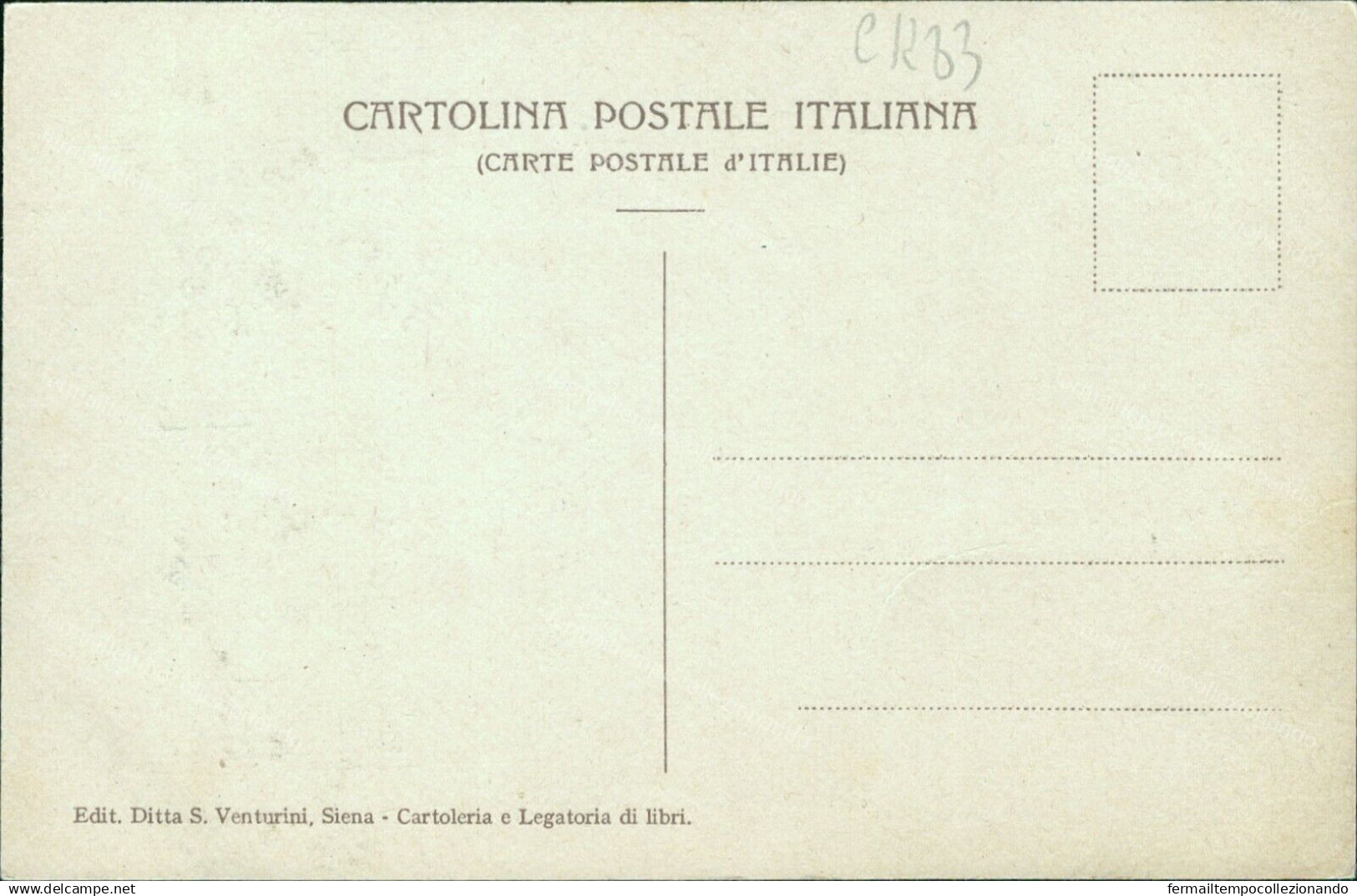 Cr83  Cartolina I 17 Paggi Delle Storiche Contrade Di Siena Nicchio - Siena