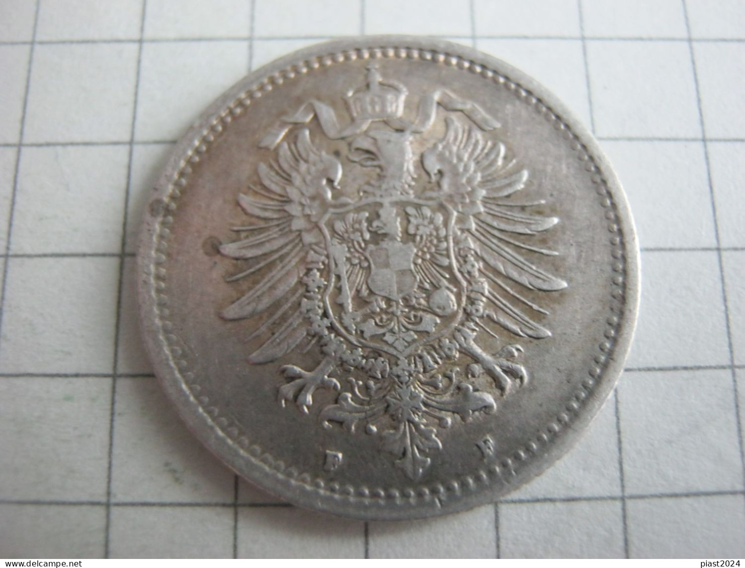 Germany 50 Pfennig 1876 F - 50 Pfennig