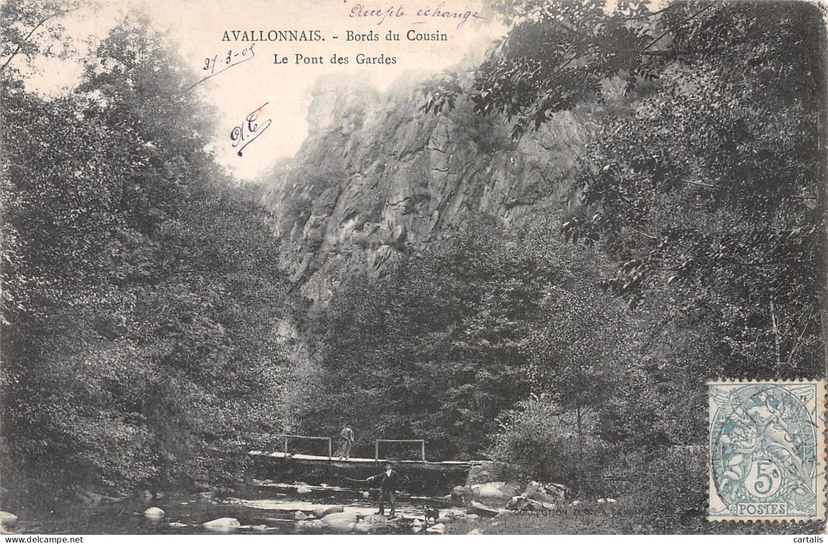 89-AVALLONNAIS -N°C4084-E/0381 - Other & Unclassified
