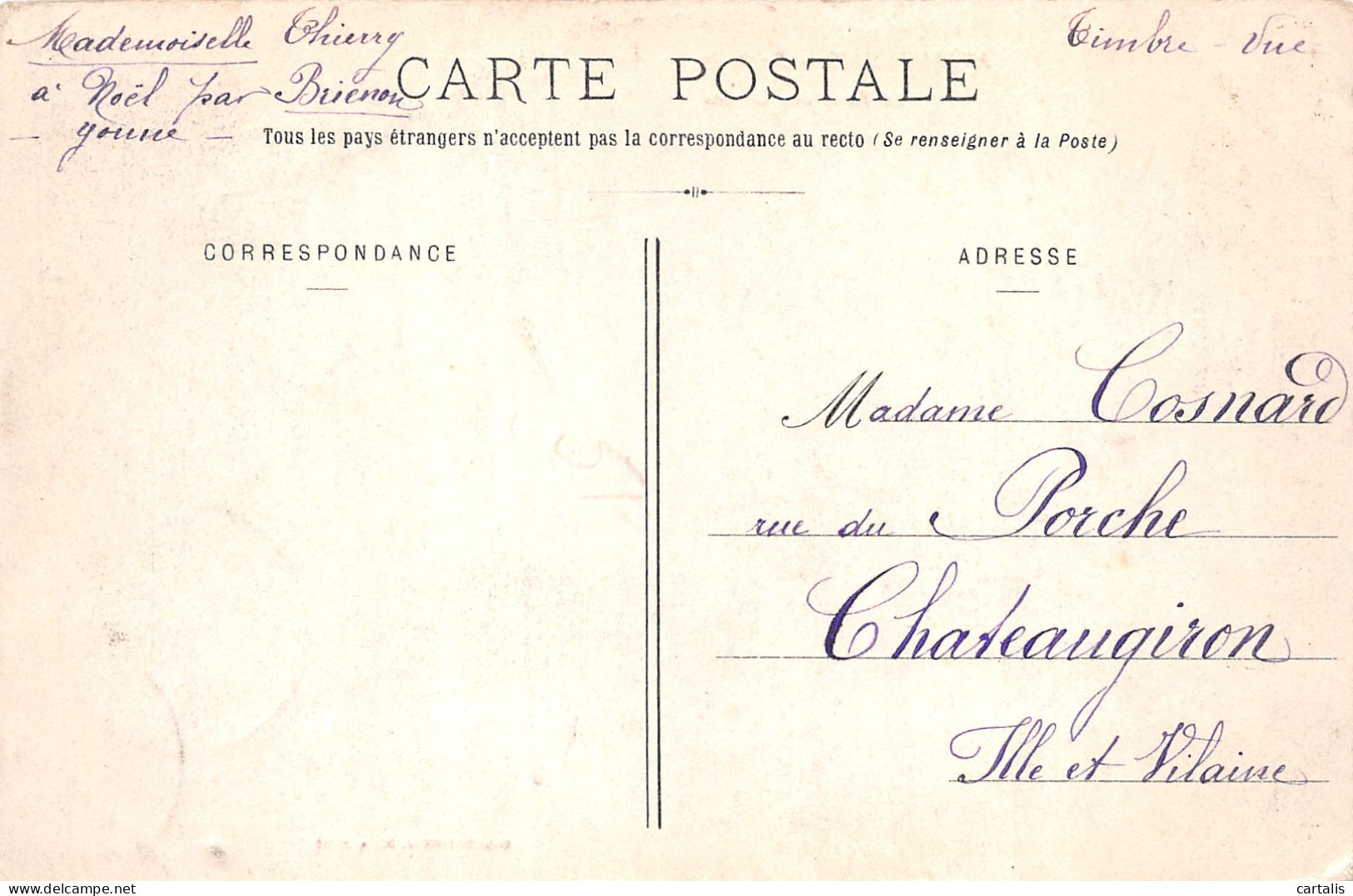 89-AVALLONNAIS -N°C4084-E/0381 - Other & Unclassified