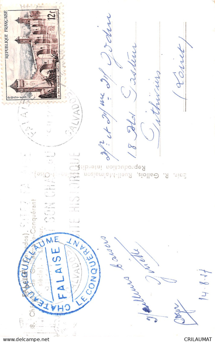 14-FALAISE-N°T5110-A/0287 - Falaise