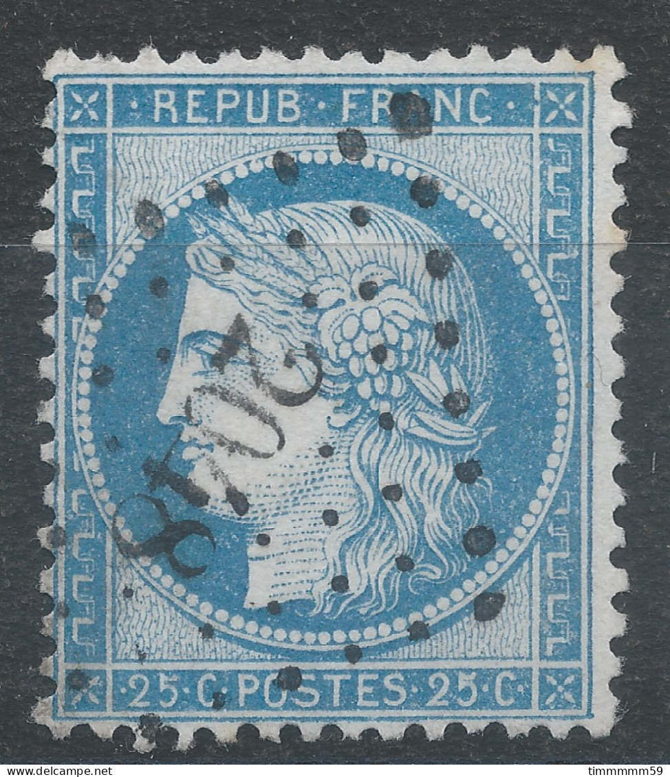 Lot N°83178   N°60B, Oblitéré PC Du GC 2048 LILLERS(61) - 1871-1875 Ceres