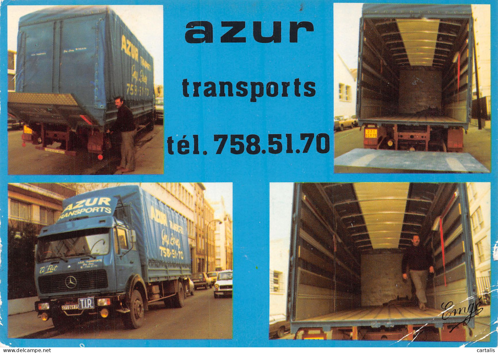 TH-AZUR TRANSPORT-N°C4085-C/0353 - Andere & Zonder Classificatie