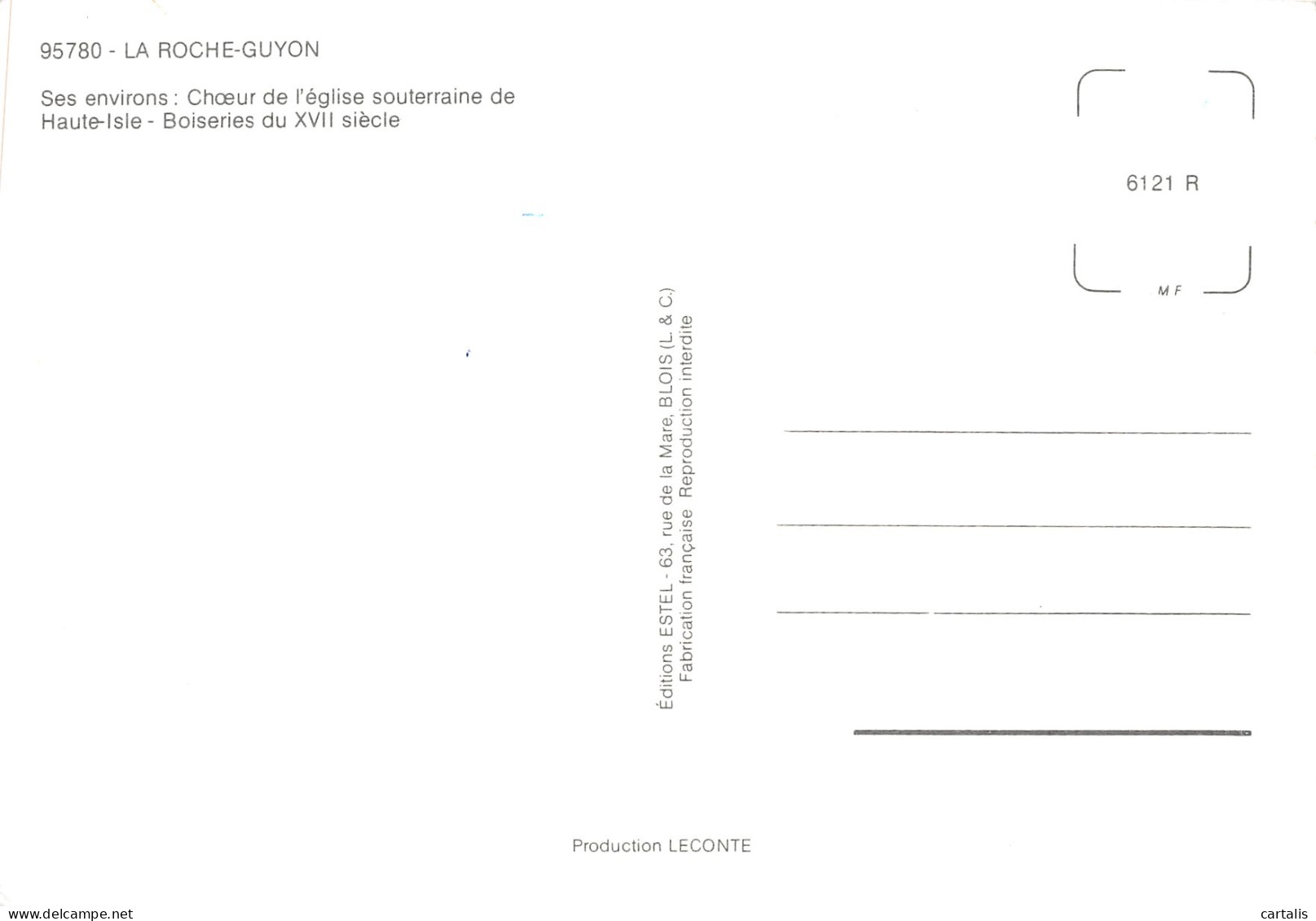 95-LA ROCHE GUYON-N°C4085-C/0137 - La Roche Guyon