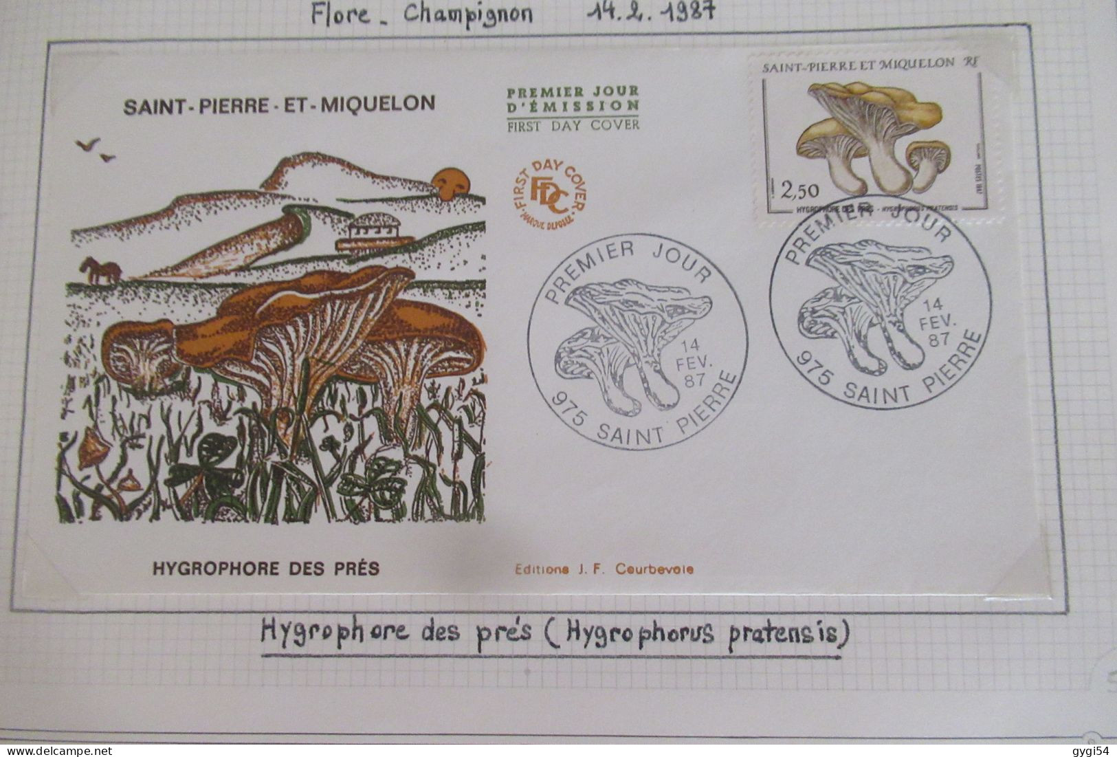 Saint-Pierre Et Miquelon FDC   1987 - FDC