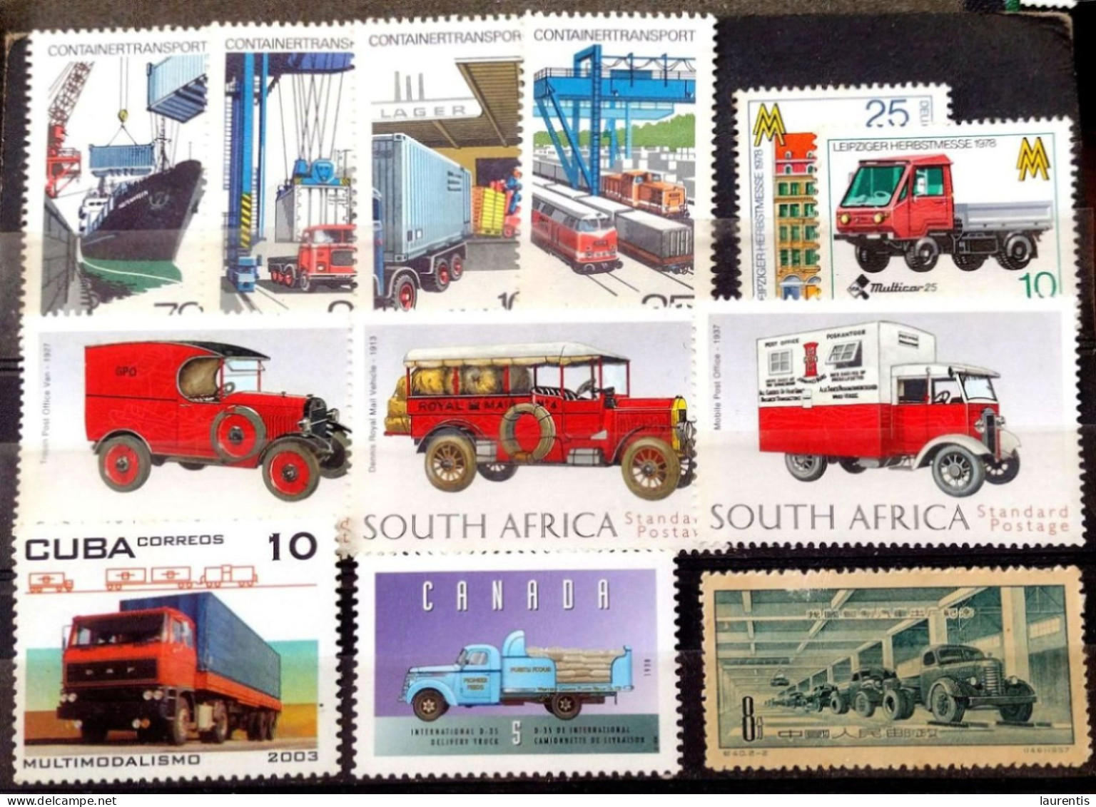 D7467 - Trucks - Camions - Lot MNH - 1,50 - Camions