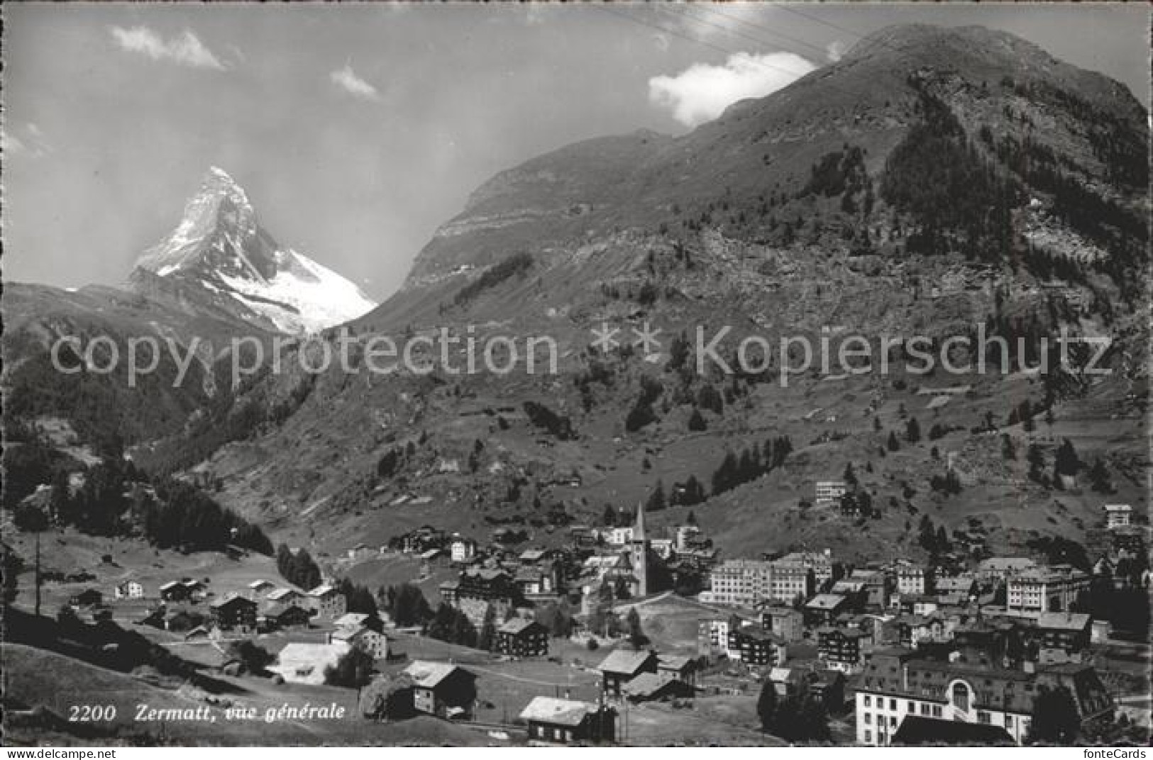 11761662 Zermatt VS Panoramakarte  - Other & Unclassified