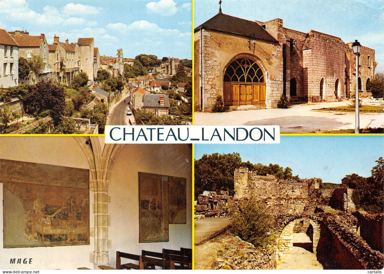 77-CHATEAU LANDON-N°C4085-D/0141 - Chateau Landon