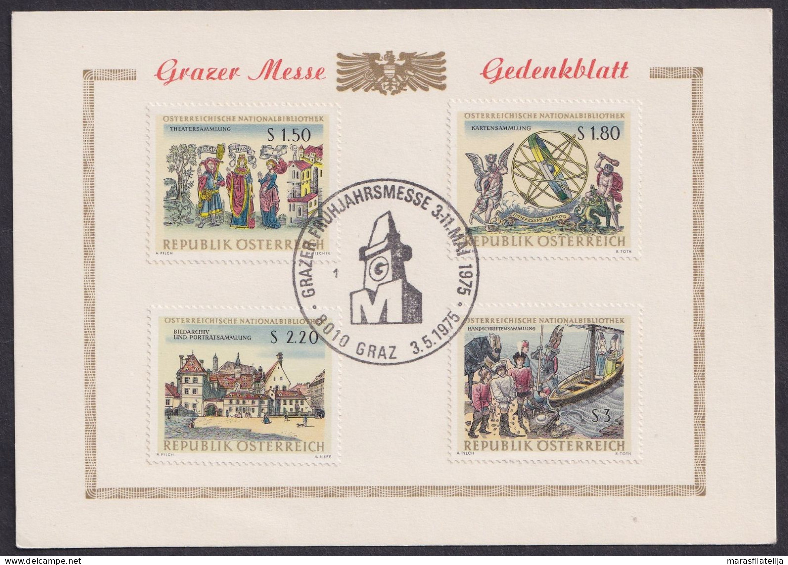 Austria 1975, Graz Fair (Grazer Messe), Special Postmark & Card - Otros & Sin Clasificación