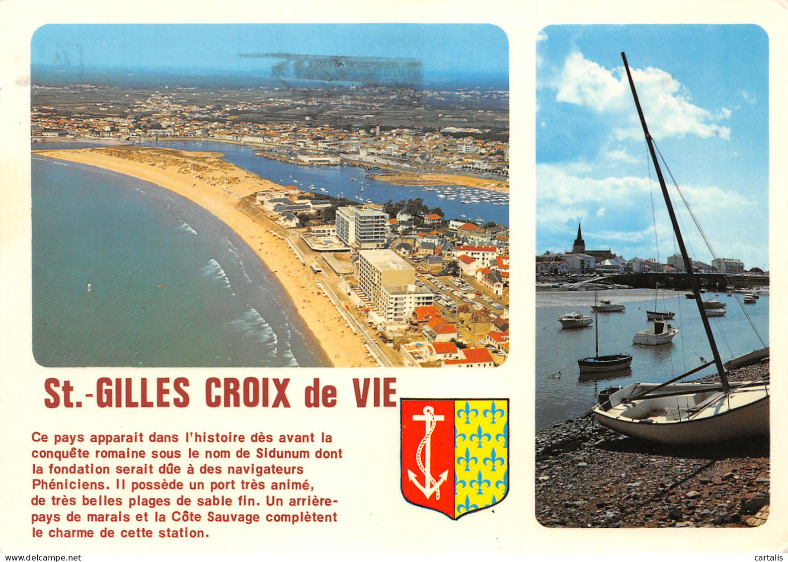 85-SAINT GILLES CROIX DE VIE-N°C4086-A/0289 - Saint Gilles Croix De Vie