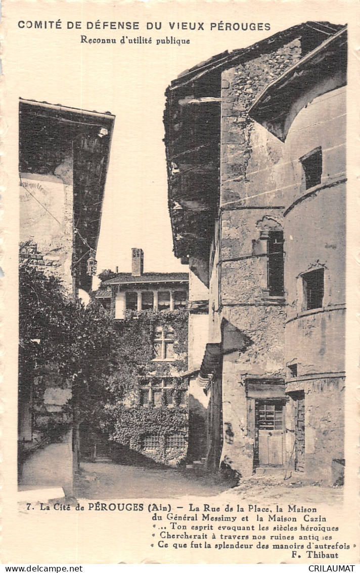 01-PEROUGES-N°T5111-B/0341 - Pérouges