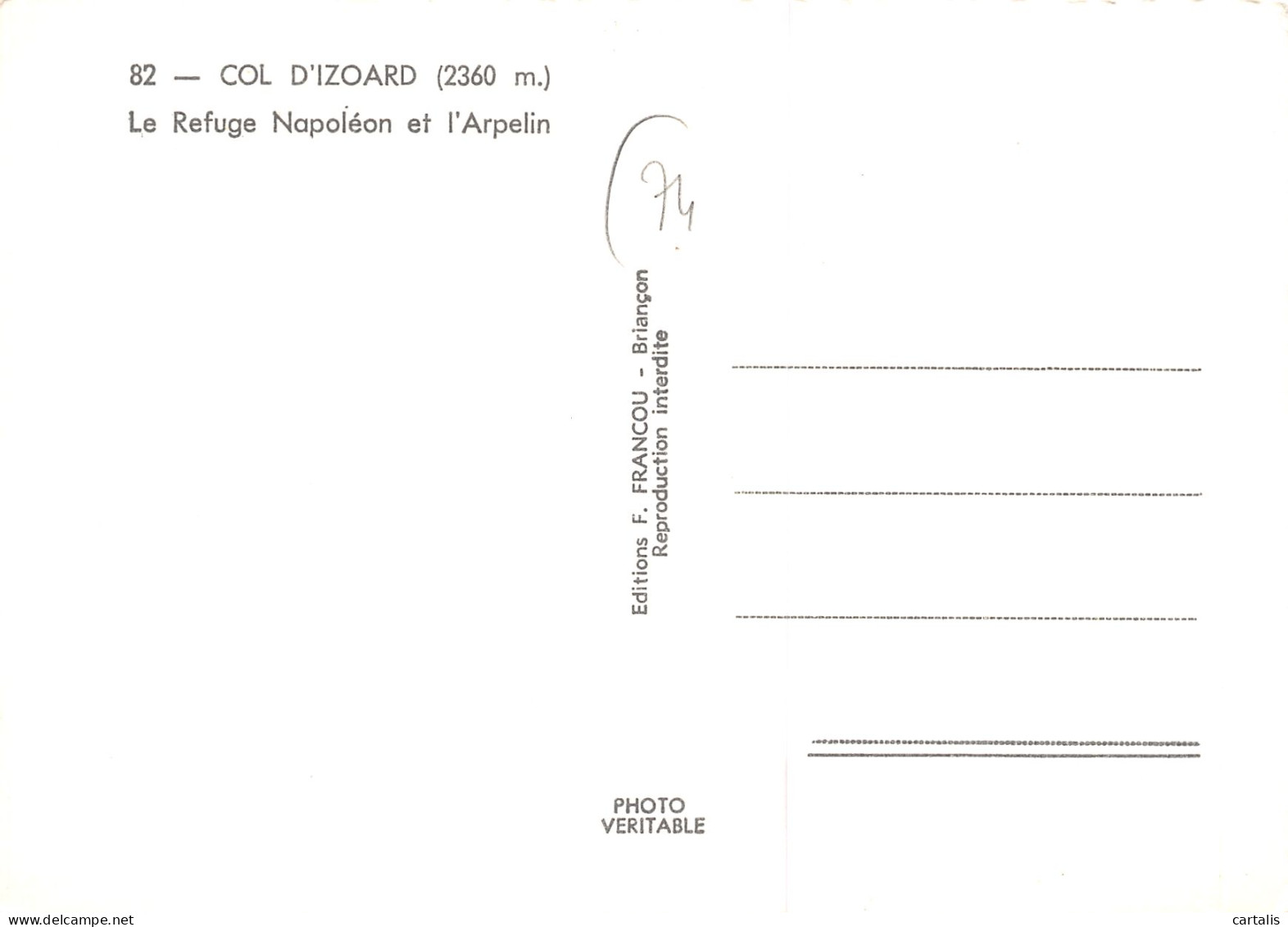 05-COL D IZOARD-N°C4087-A/0243 - Autres & Non Classés