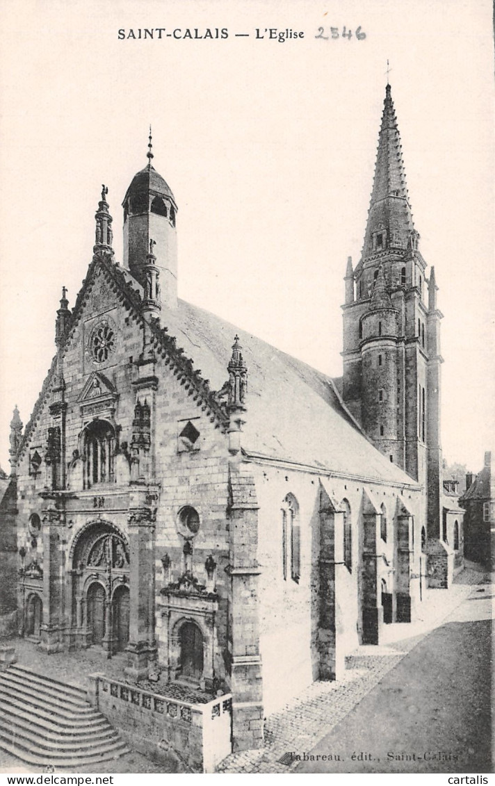 72-SAINT CALAIS-N°C4086-E/0125 - Saint Calais