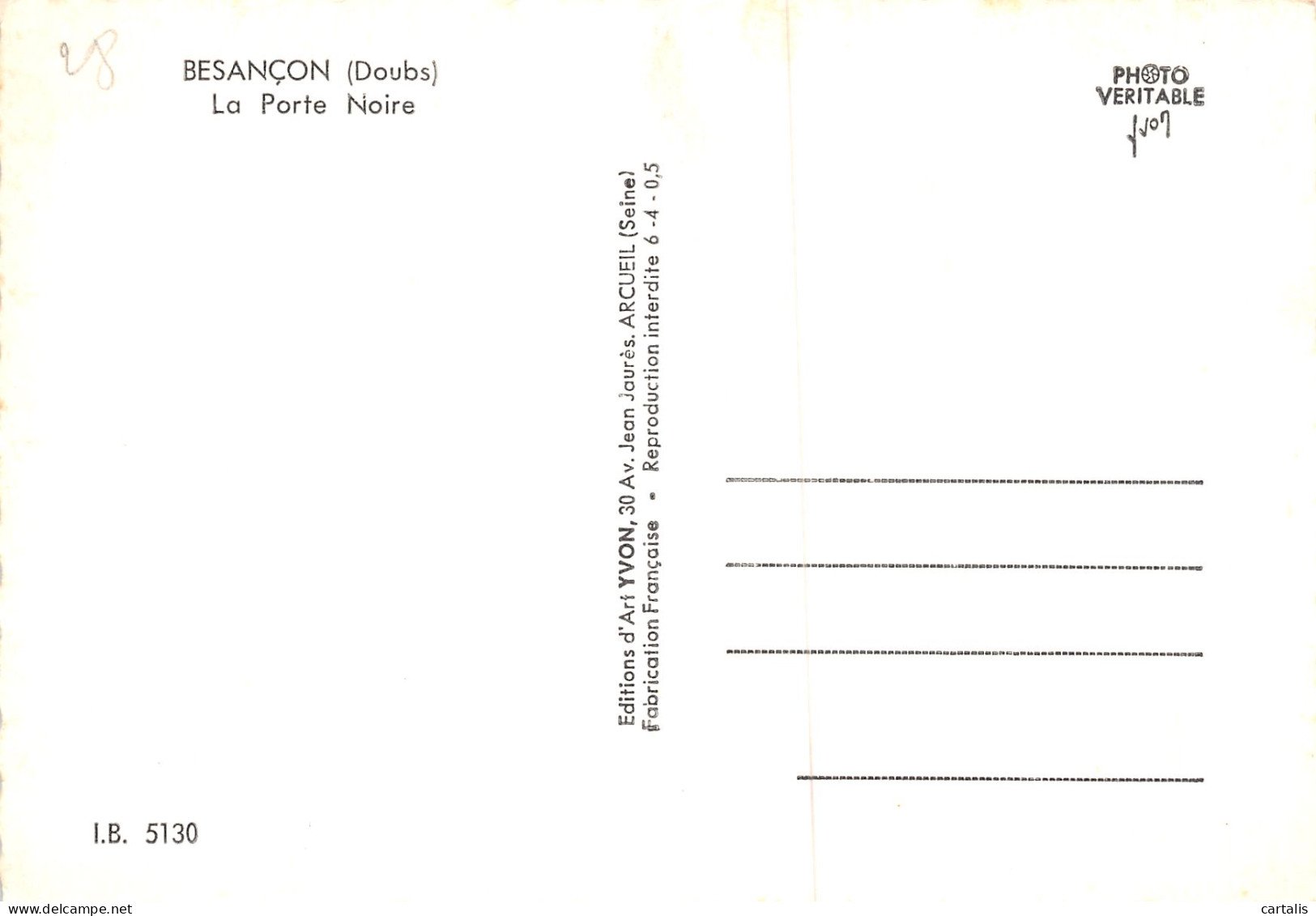 25-BESANCON-N°C4087-A/0389 - Besancon