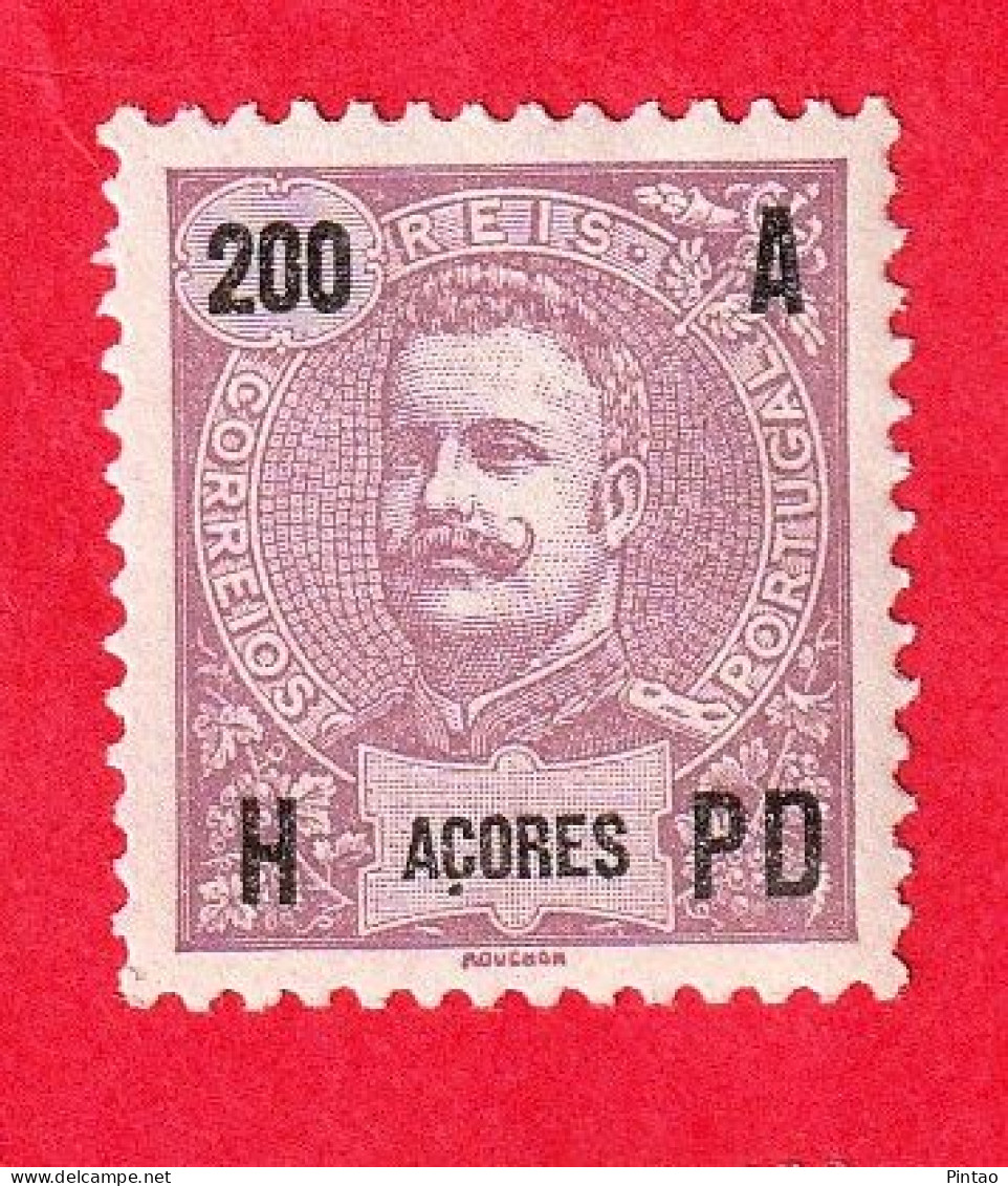 ACR0451- AÇORES 1906 Nº 104- MH - Azores