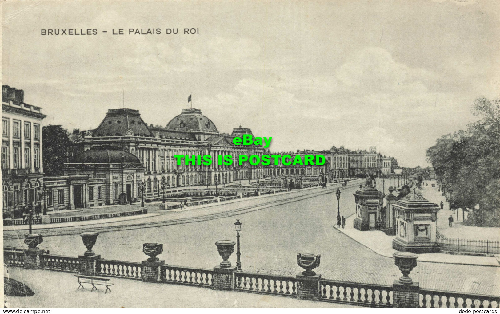 R599358 Bruxelles. Le Palais Du Roi. 1920 - Welt