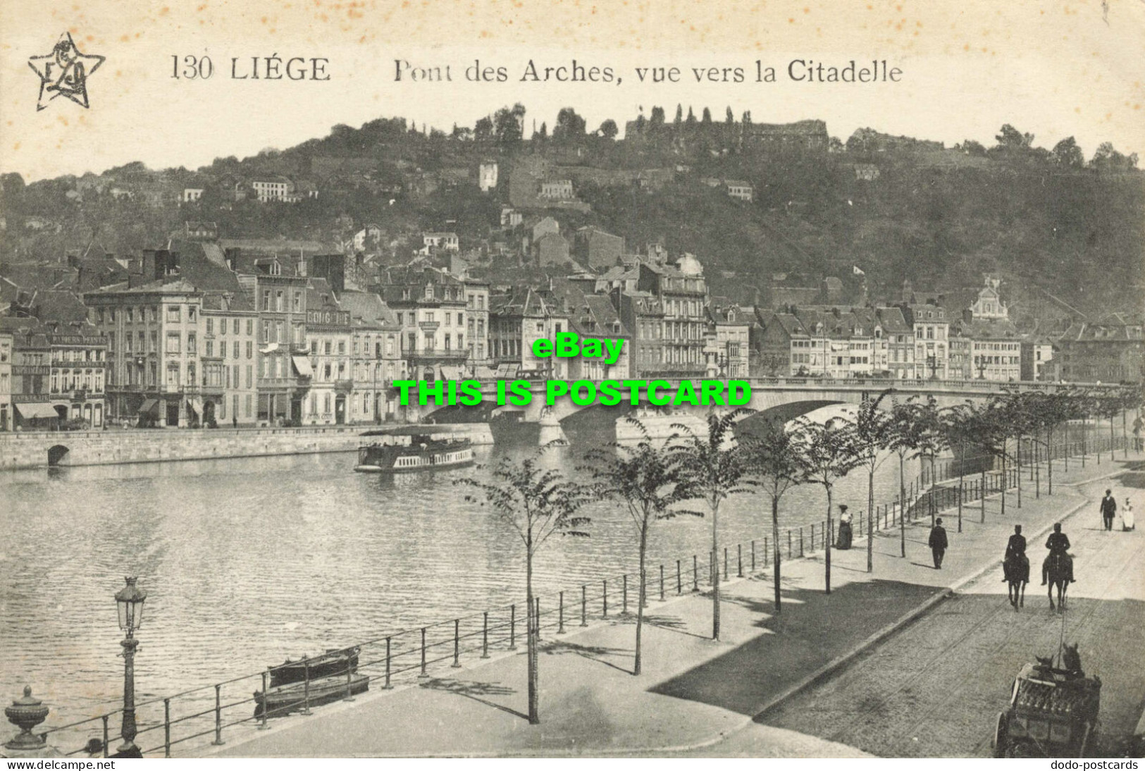 R597066 130. Liege. Pont Des Arches Vue Vers La Citadelle. Emile Dumont - Welt