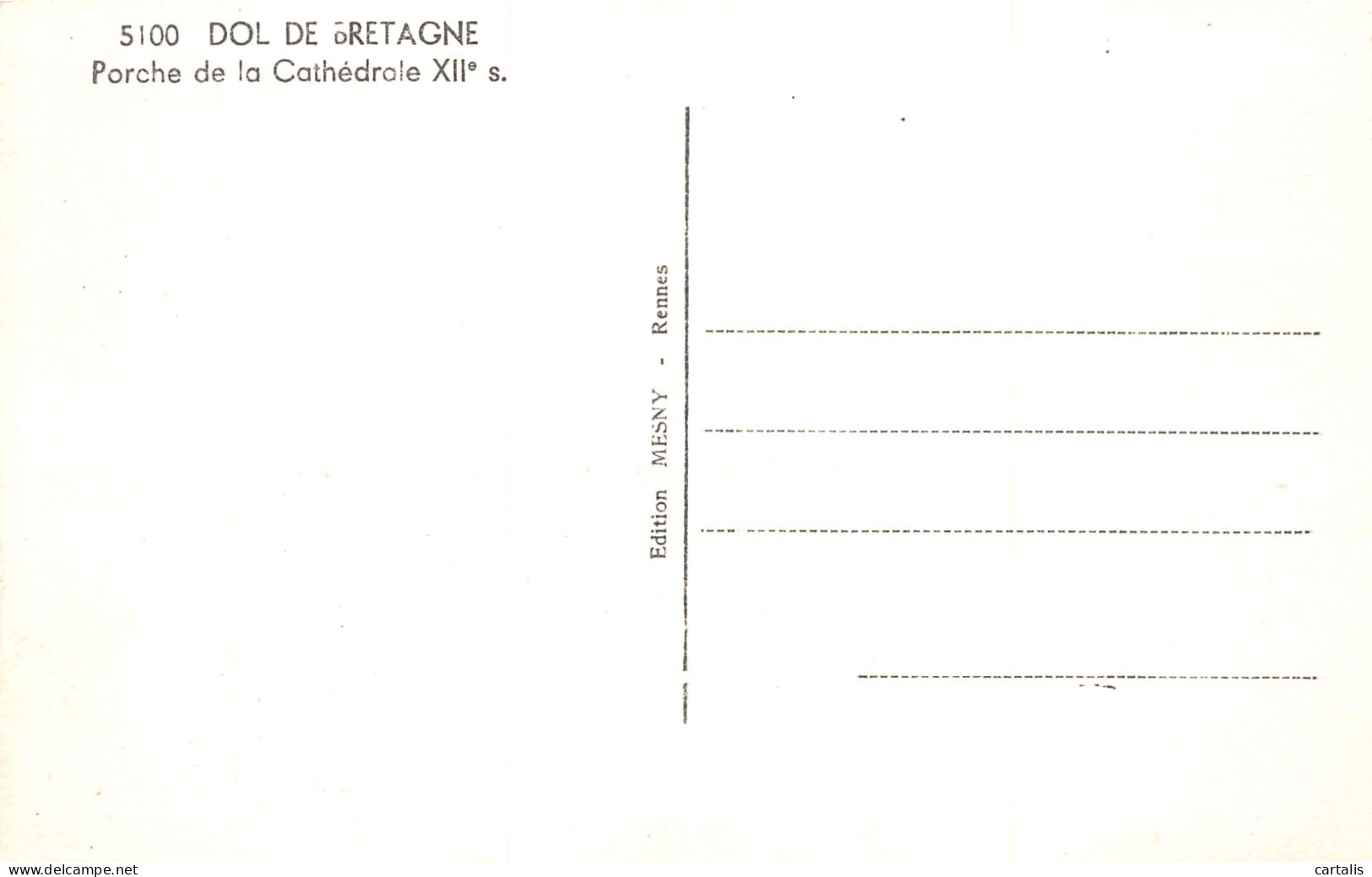 35-DOL DE BRETAGNE-N°C4087-E/0315 - Dol De Bretagne