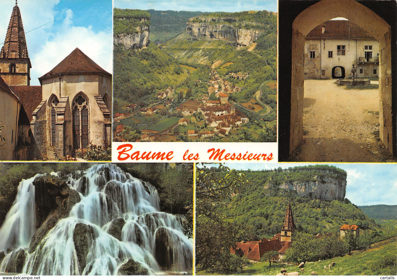 39-BAUME LES MESSIEURS-N°C4087-D/0353 - Baume-les-Messieurs