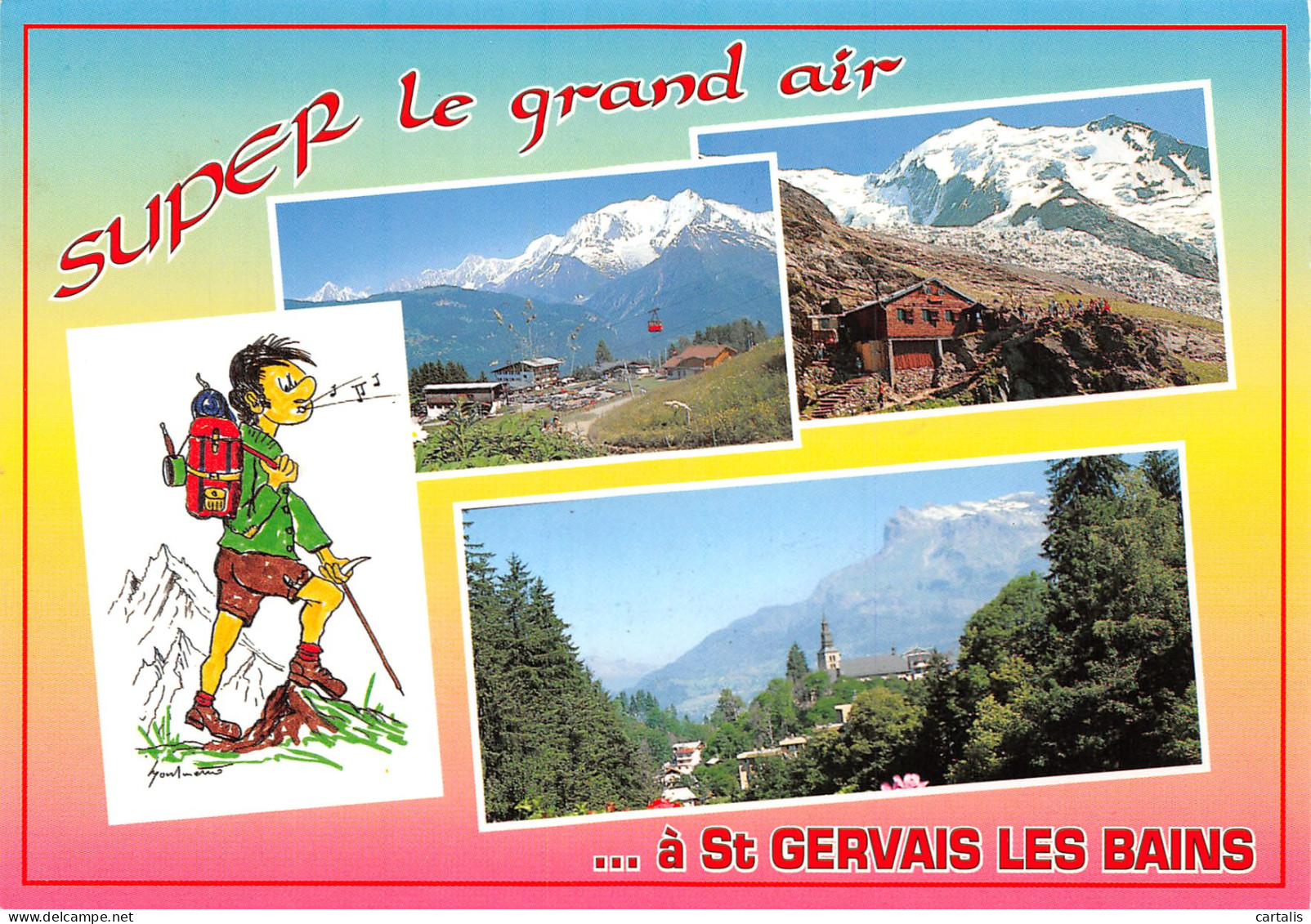74-SAINT GERVAIS LES BAINS-N°C4087-D/0233 - Saint-Gervais-les-Bains