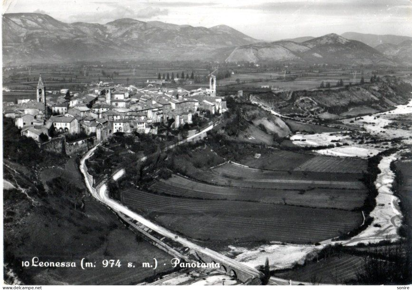 LEONESSA (RIETI) PANORAMA - ED.BOCCANERA - VG FG - C0358 - Rieti