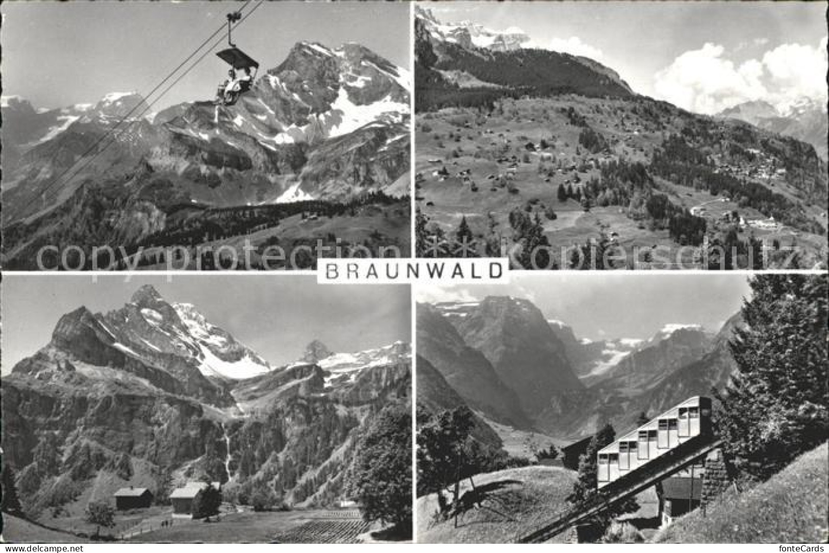 11758838 Braunwald GL Sessellift Bergbahn Braunwald - Other & Unclassified