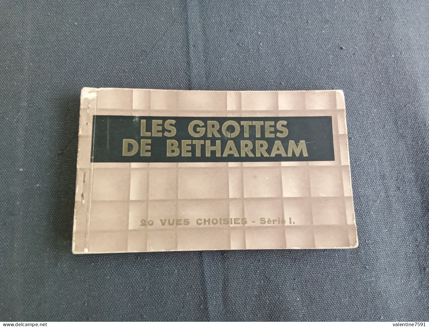 GROTTES DE BETHARRAM (65)  - Carnet Souvenir Noir Et Blanc    - 20 Photos,     Net   6 - Autres & Non Classés