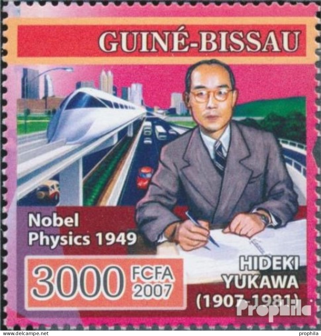Guinea-Bissau 3505 (kompl. Ausgabe) Postfrisch 2007 Japanische Nobelpreisträger - Guinée-Bissau