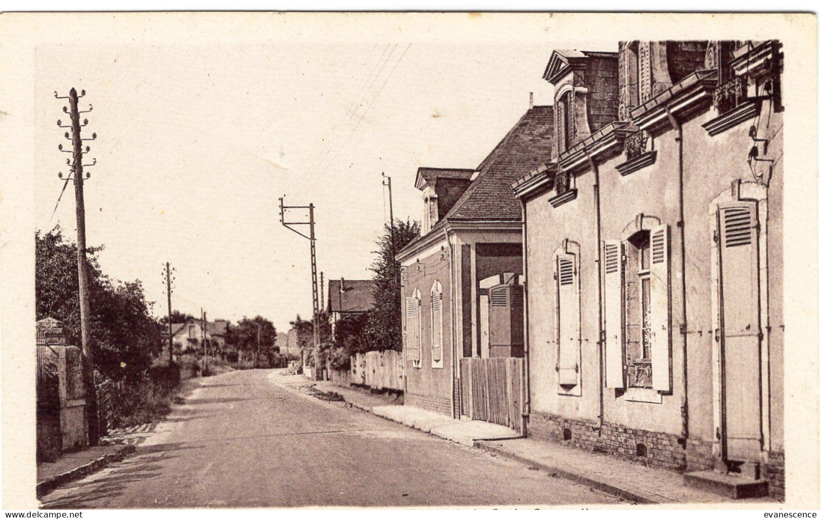 Allonnes : Route De La Croix Georgette     ///  Ref. Mai 24 /// BO. 72 - Allonnes